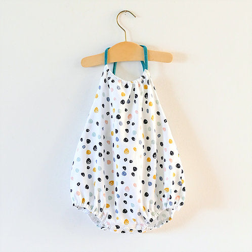 Elemeno Patterns Baby/Child Summer Playsuit - Printed copy shop (+£5.00)