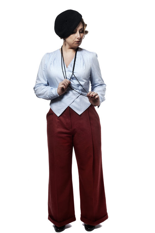 How to Do Fashion No. 14 Madrid Trousers - Printed copy shop (+£7.00)