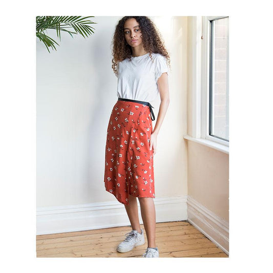 Workshop Sarah Wraparound Skirt - Printed copy shop (+£7.00)