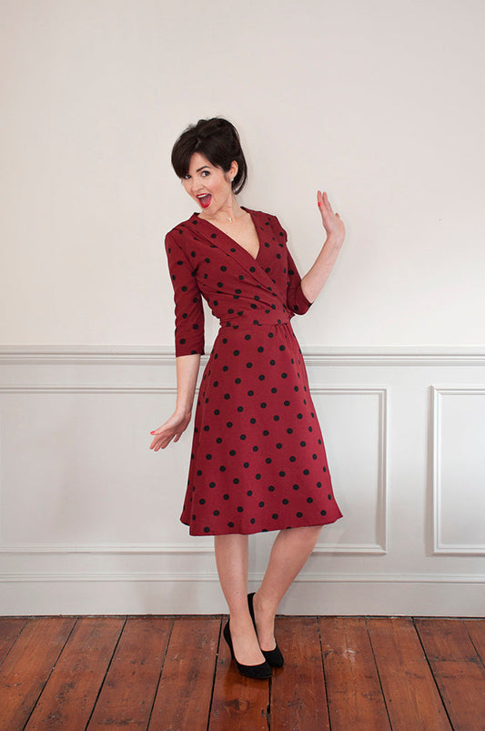 Sew Over It 1940s Wrap Dress - Printed copy shop (+£7.00)