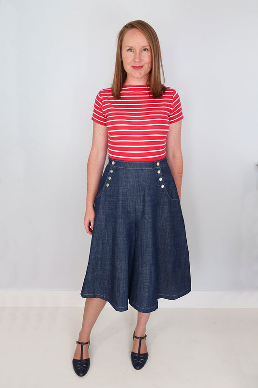 Jennifer Lauren Handmade Bastion Culottes