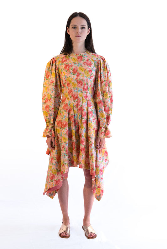 Trend Patterns TPC7 Pleated Shoulder Dress - Printed copy shop (+£7.00)