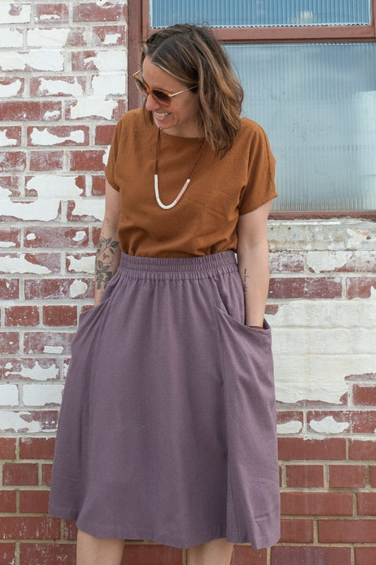 Sew Liberated Gypsum Skirt - Printed copy shop SIZES 22 - 34 (+£7.00)