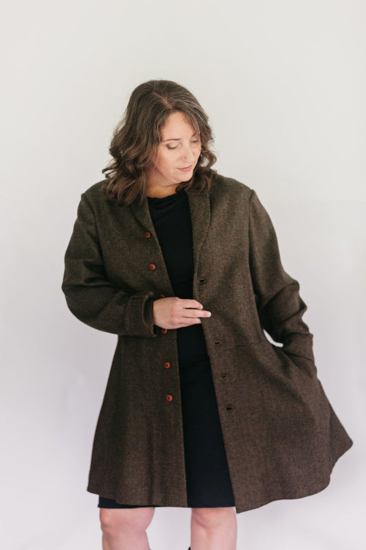 Folkwear 263 Unisex Countryside Frock Coat - Printed copy shop WOMEN (+£7.00)