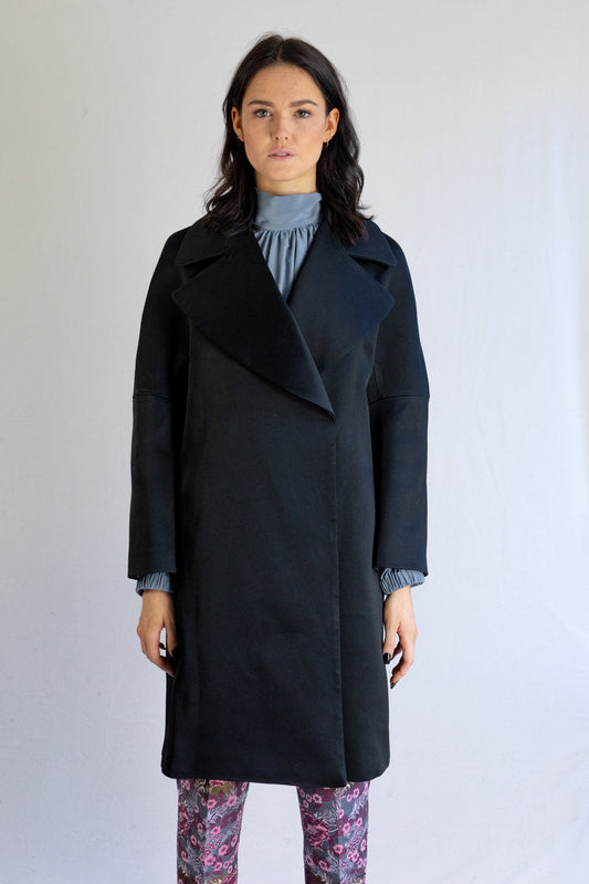 Trend Patterns TPC21 Drop Shoulder Coat - Printed copy shop (+£7.00)