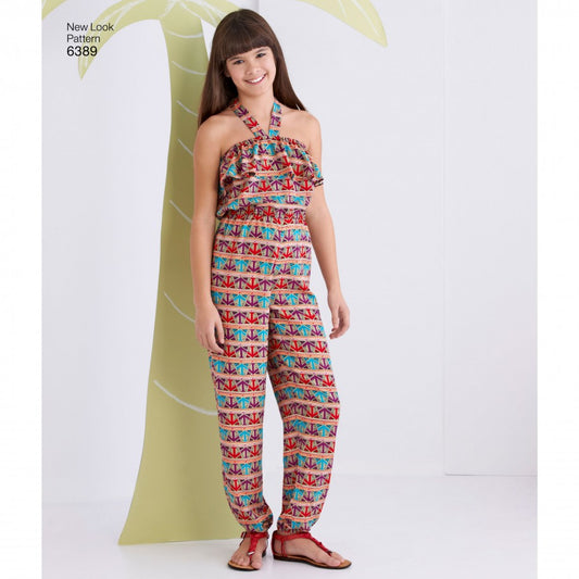New Look Child Jumpsuit & Dress N6389