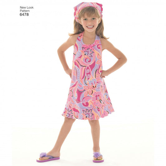 New Look Children's Dress N6478