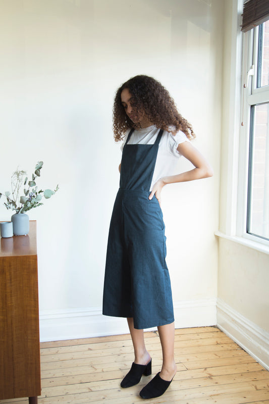 Workshop Emily Culotte Pinafore - Printed copy shop (+£7.00)
