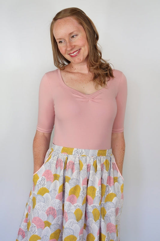 Jennifer Lauren Handmade Ostara Top - Printed copy shop (+£5.00)