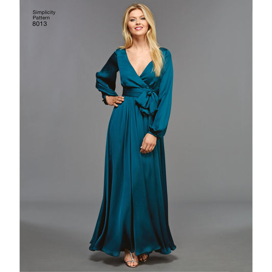 Simplicity Vintage 1970's Dress S8013