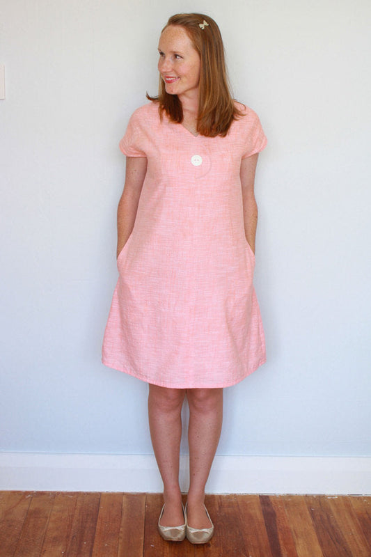 Jennifer Lauren Handmade Afternoon Blouse and Shift Dress - Printed copy shop (+£7.00)