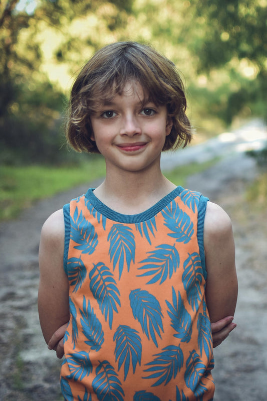 Waves & Wild Baby/Child Amber Singlet (free) - Printed copy shop (+£5.00)