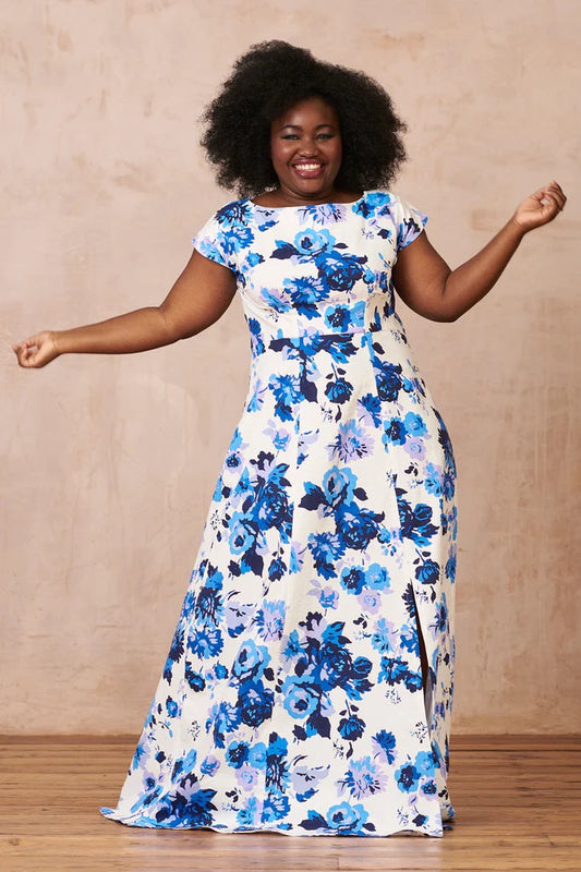 By Hand London Anna Dress - Printed copy shop SIZES 6-24 / B CUP (+£7.00)