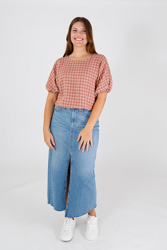 Chalk and Notch Aria Top - Printed copy shop (+£7.00)