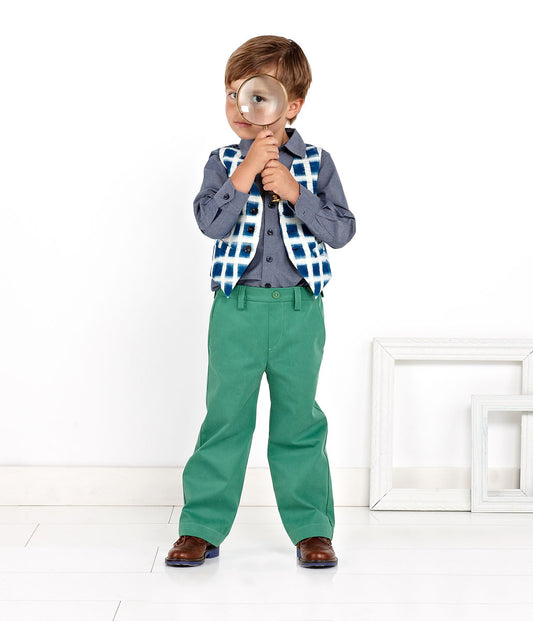 Oliver + S Art Museum Vest and Trousers