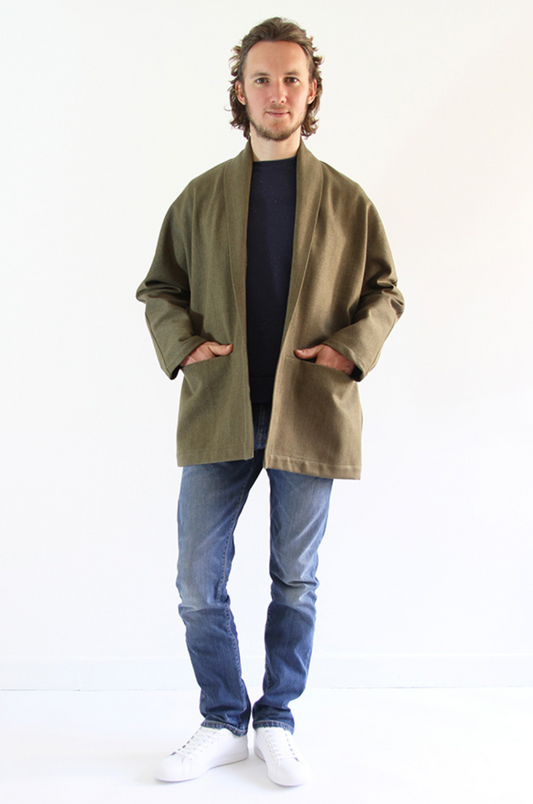I AM Patterns Men's Artemis Coat - Printed copy shop (+£7.00)