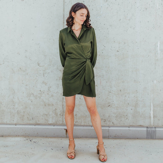 Sewing Patterns by Masin Atlas Wrap Dress - Printed copy shop (+£7.00)