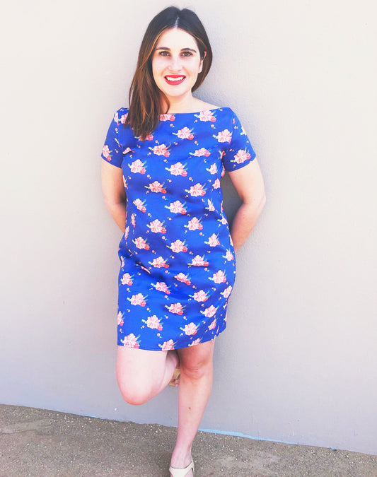 Pattern Sewciety Audrey Shift Dress and Top