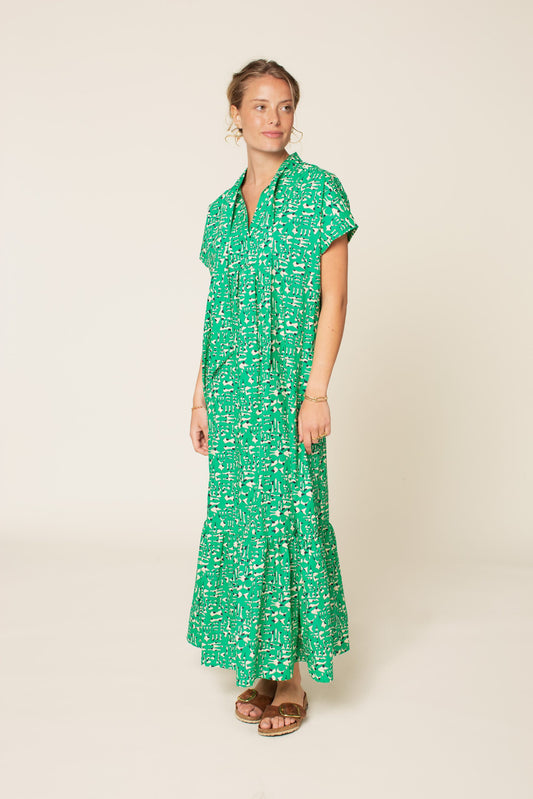 Wardrobe by Me Aurora Kaftan Dress - Printed copy shop (+£7.00)
