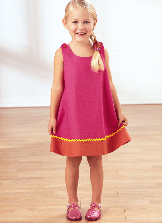 Butterick Baby/Child Dresses B3772