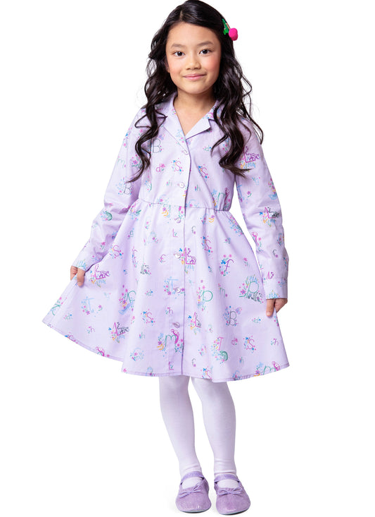 Burda Children's Dresses 9206