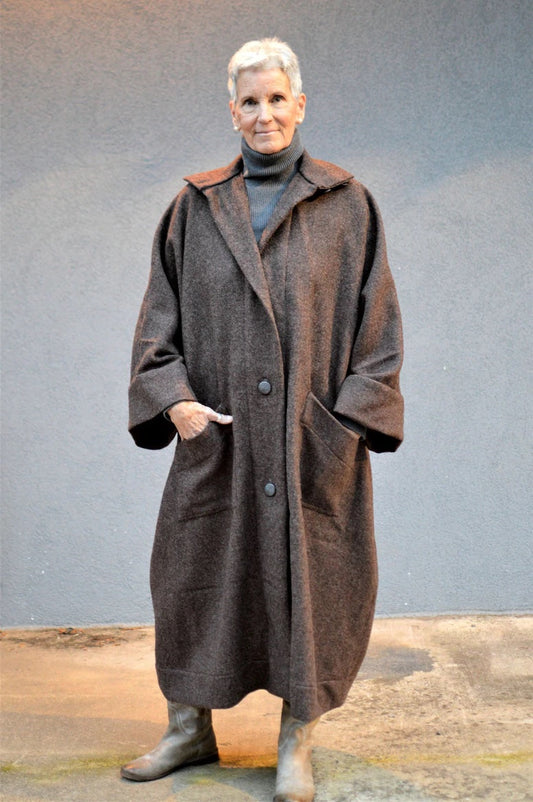Folkwear Basics Overcoat - Printed copy shop (+£7.00)