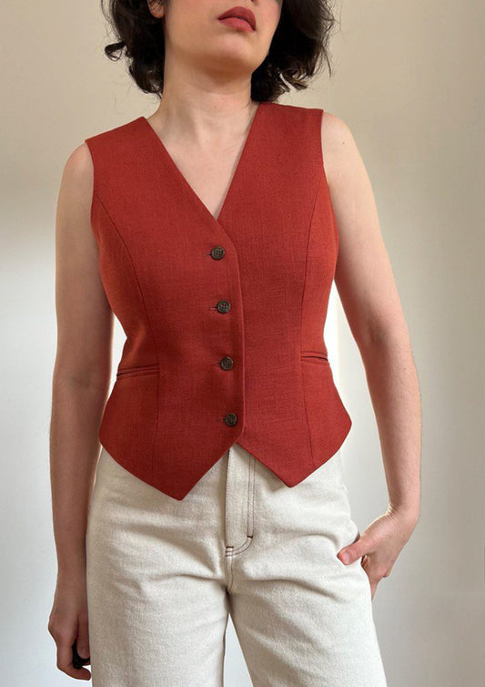 Bella Loves Patterns Bennie Vest Height Group 2 (170 cm / 5'7") - Printed copy shop (+£7.00)
