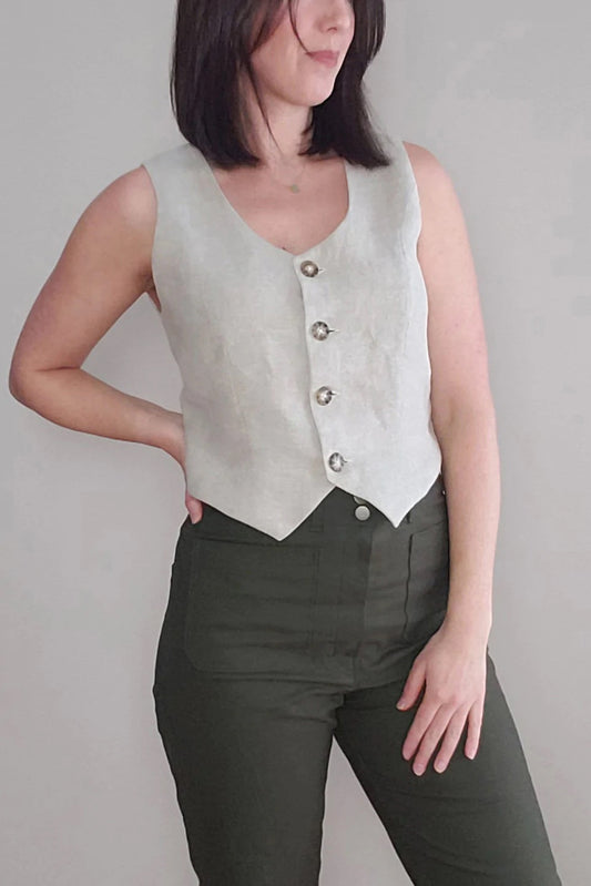 Pattern Scout Birch Vest - Printed copy shop B CUP (+£7.00)