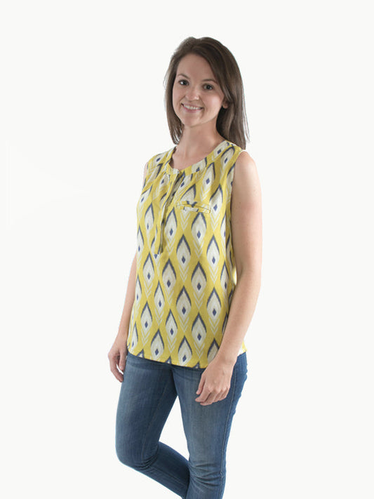Hey June Handmade Biscayne Blouse - Printed copy shop (+£5.00)