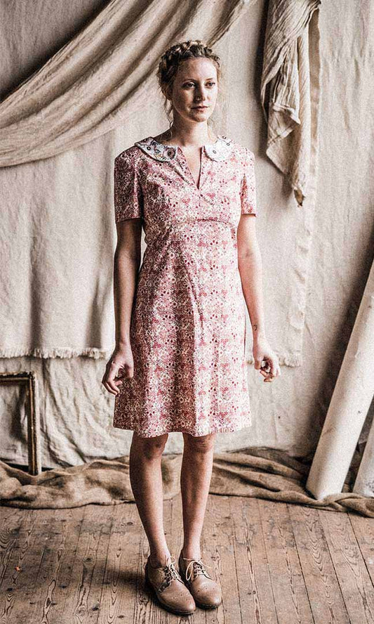 Sew La Di Da Vintage Blitz Dress - Printed copy shop (+£7.00)