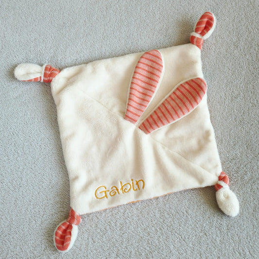 Petits D'om Bunny Lovey Baby Comforter PDF