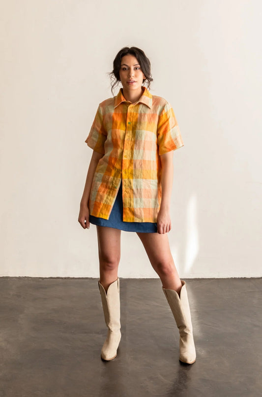 Friday Pattern Company Butano Button Up - Printed copy shop (+£7.00)