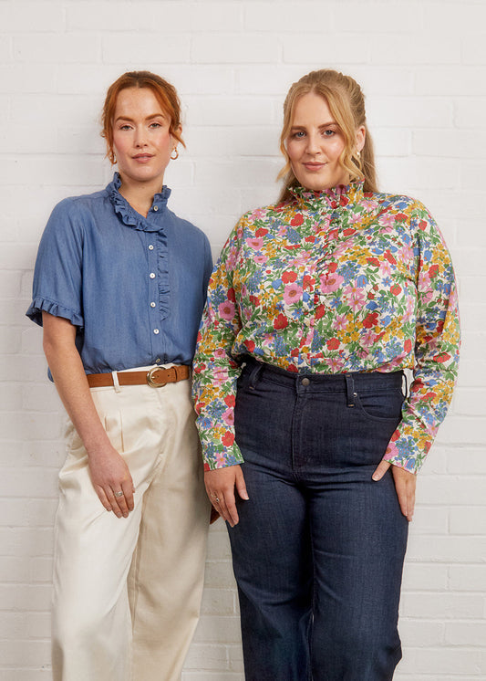 Fabric Godmother Carnation Blouse