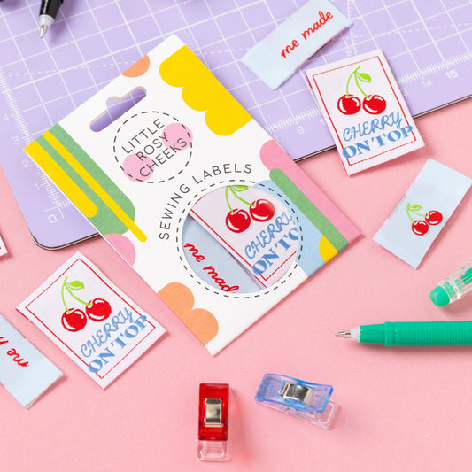Little Rosy Cheeks 'Cherry on Top' Labels