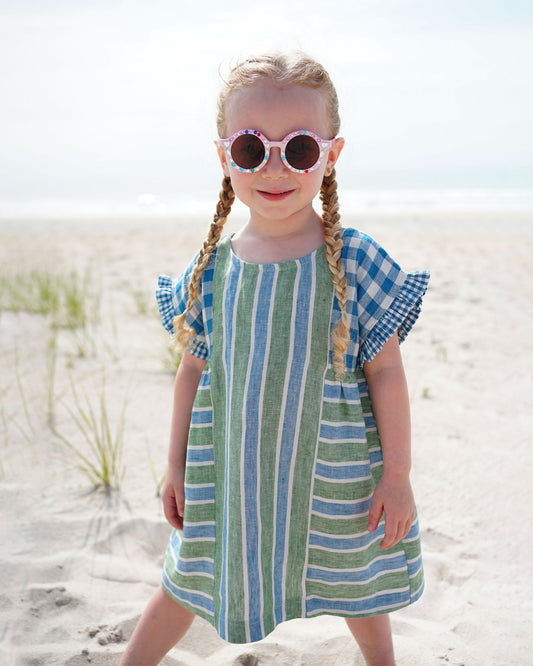 Matchy Matchy Children's Collage Gather Dress