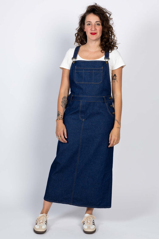 I AM Patterns Crystal Dungaree Dress