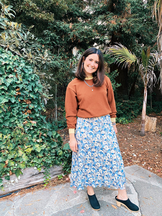 Daisy Chain Patterns Dale Sweatshirt