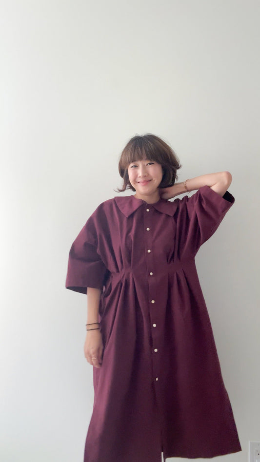 Sewing Therapy Faux Collar Shirt and Dress