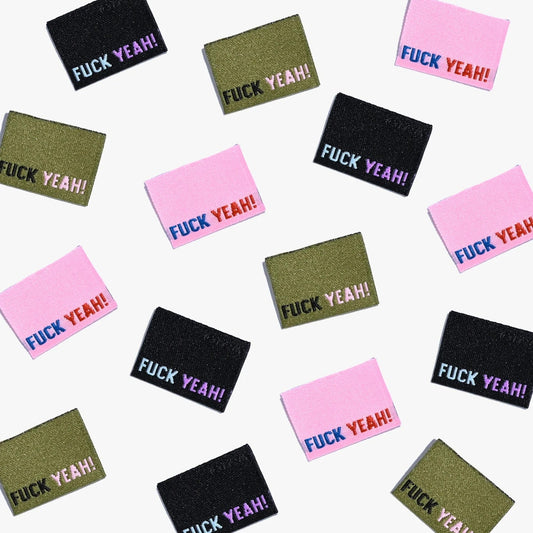 Kylie & The Machine 'Fuck Yeah!' Labels