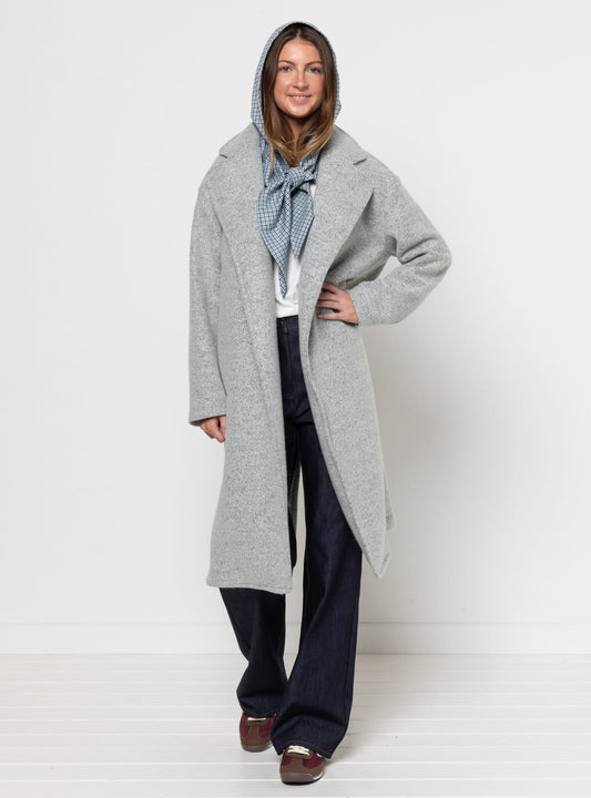 Style Arc Gracie Coat and Headscarf