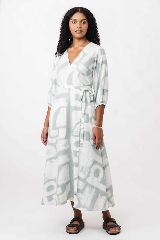 Named Hali Wrap Dress