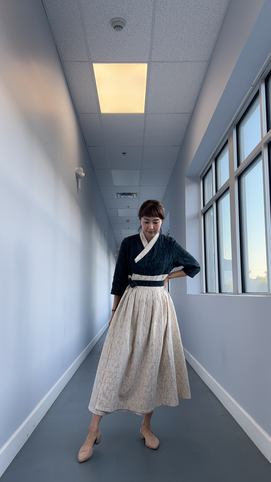 Sewing Therapy Hanbok Wrap Dress
