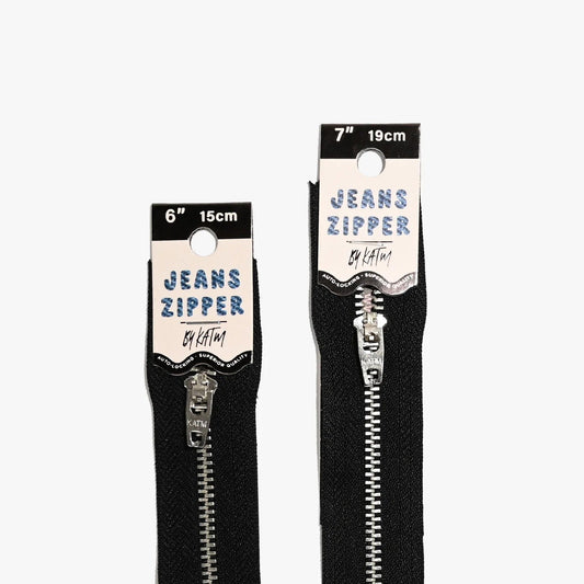 Kylie & The Machine Jeans Zipper - Black