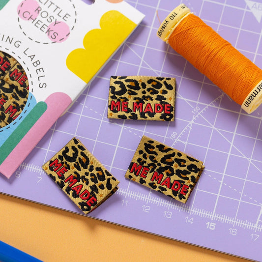 Little Rosy Cheeks 'Leopard Me Made' Labels