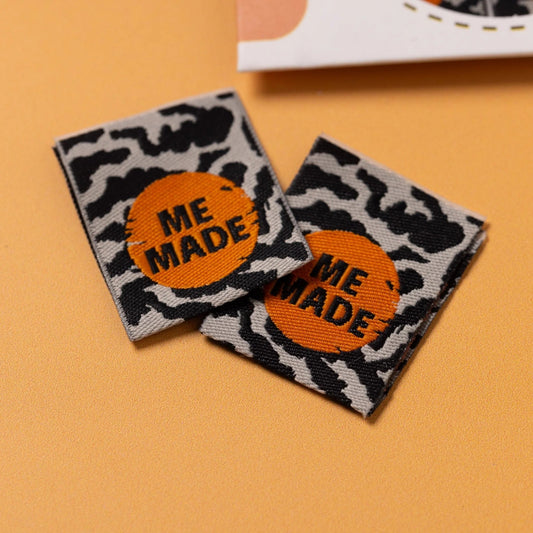 Little Rosy Cheeks 'Me Made Zebra' Labels
