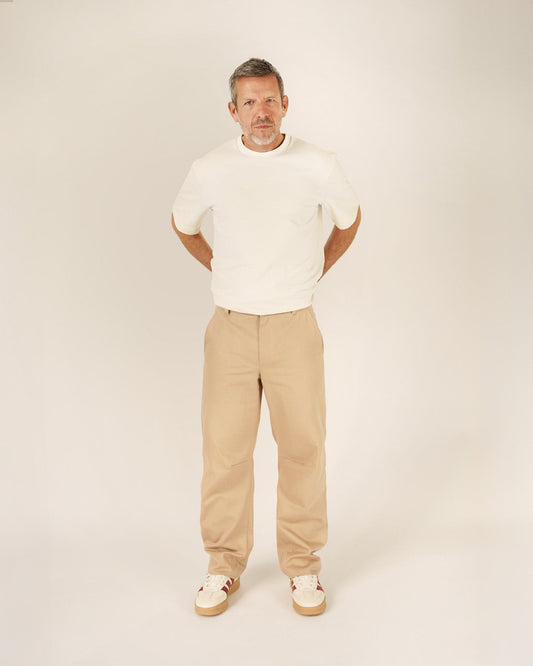 Wardrobe by Me Men's Barrel Chino Pants