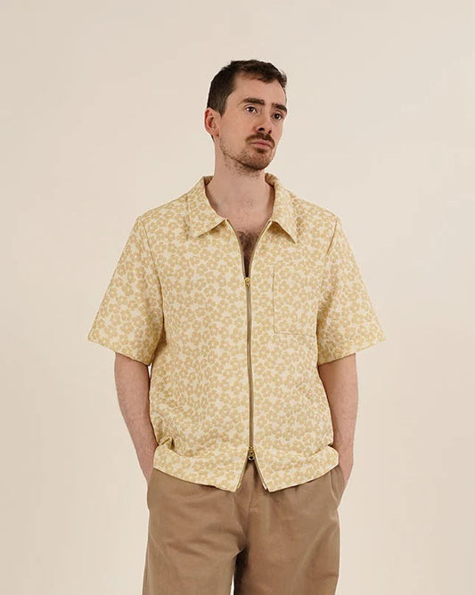 Wardrobe by Me Men's Zip Shirt