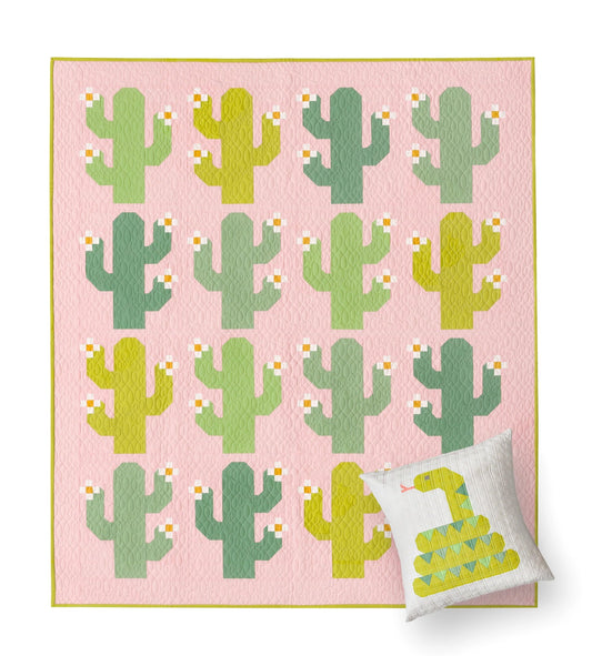 Pen and Paper Patterns Oh My Cacti Quilt