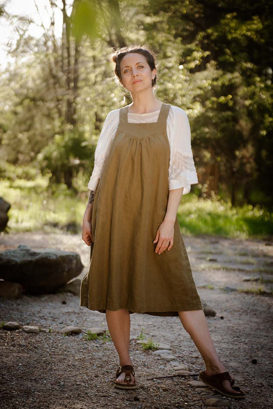 Sew Liberated Petrichor Pinafore