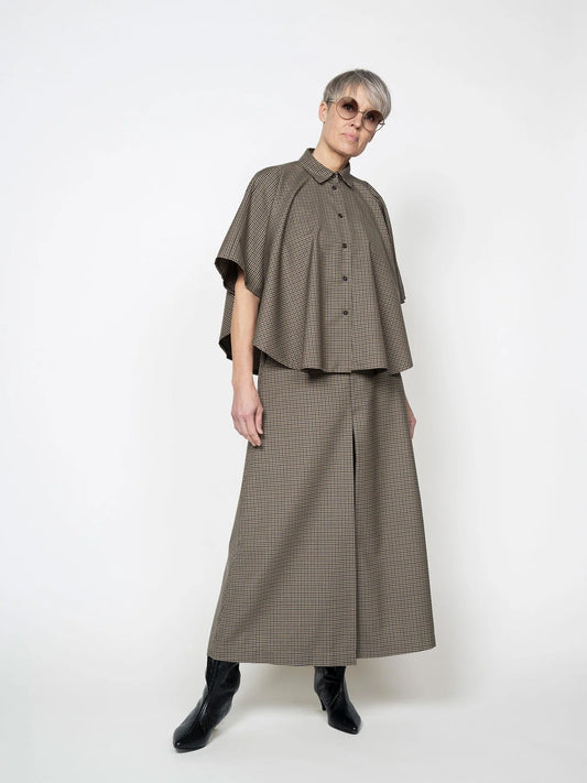 The Assembly Line Poncho Shirt